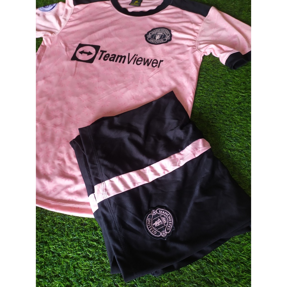 Áo Đá Banh CLB MU Hồng mới 2023
