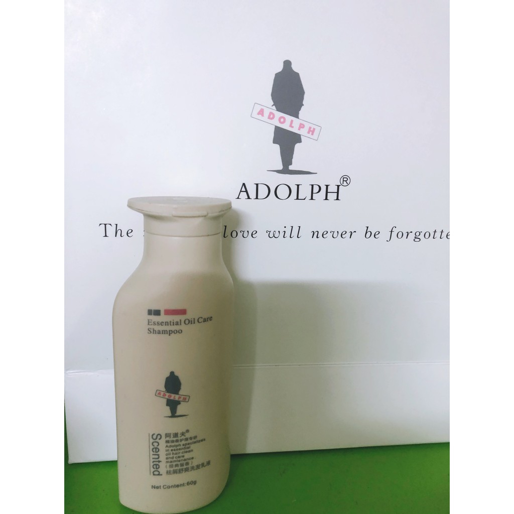 [ HÀNG SIÊU HOT ] Dầu gội Adolph mini dùng thử 60g | BigBuy360 - bigbuy360.vn