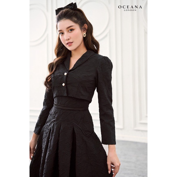 Oceana London - Áo blazer Anne Black Blazer