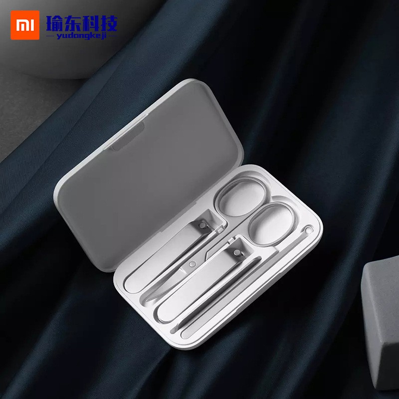 Bộ bấm móng tay Xiaomi Mijia 5 món théo 304 chống rỉ sét - Bộ mắt móng tay thép mijia