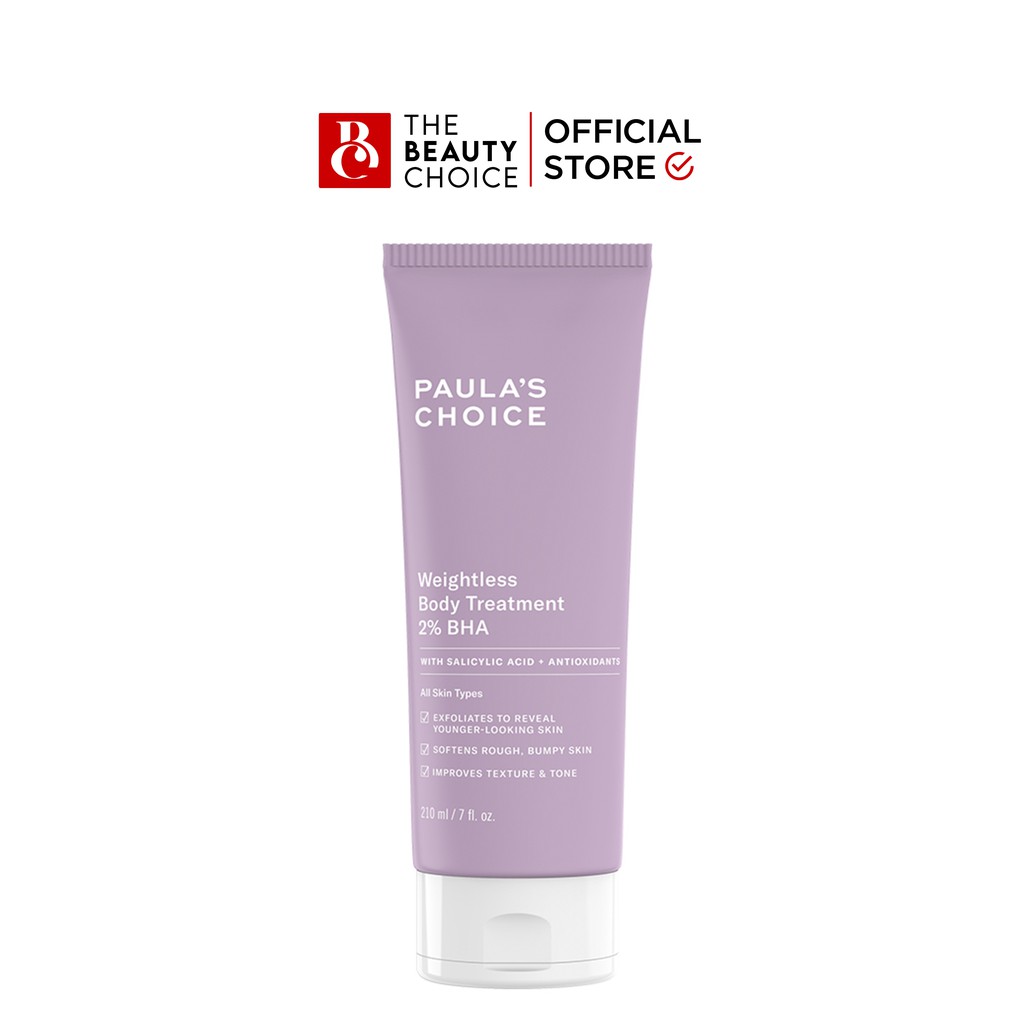 Kem dưỡng thể Paula's Choice Resist Weightless Body Treatment With 2% BHA