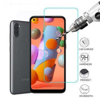 Kính cường lực Samsung A11 / Samsung M11 chuẩn 9H Trong Suốt (Loại Không Full)