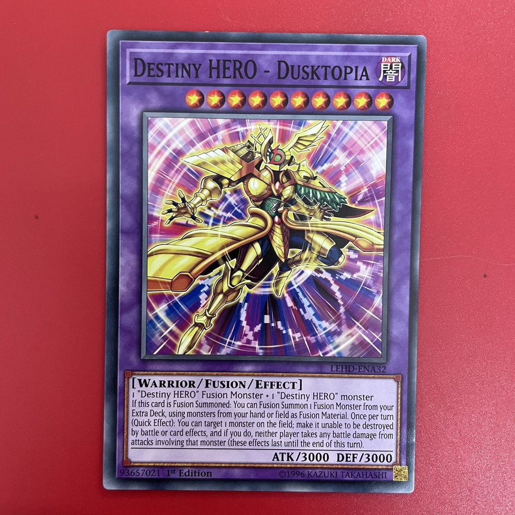 [EN-JP][Thẻ Bài Yugioh Chính Hãng] Destiny Hero - Dusktopia