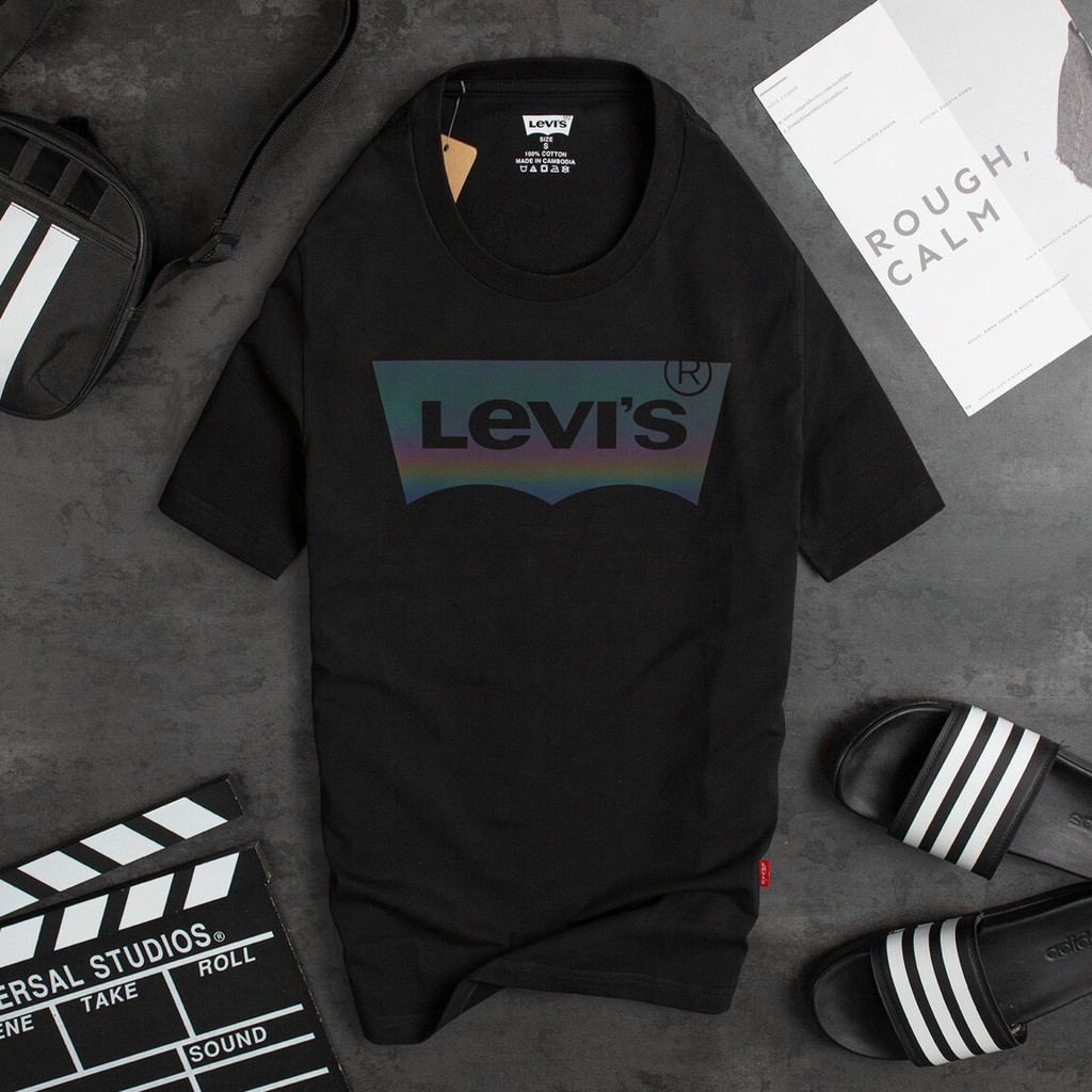 Áo Thun Nam - Áo Nam Tay Ngắn In Logo Phản Quang - AC103 | BigBuy360 - bigbuy360.vn