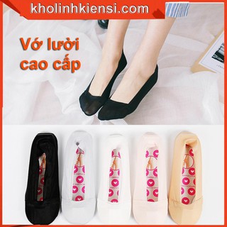 Vớ lười Cotton Trơn Cổ Ngắn Hàn Quốc - Tất Vớ Cổ Thấp Unisex Thấm Hút Mồ Hôi Cực Tốt