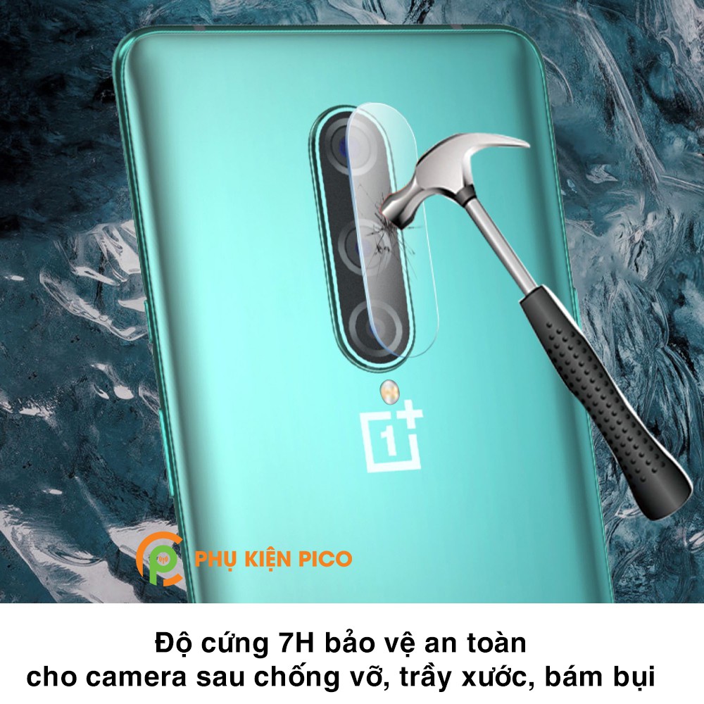 Cường lực camera Oneplus 8 độ cứng 9H trong suốt không ảnh hưởng đến chất lượng chụp ảnh - Dán camera Oneplus 8