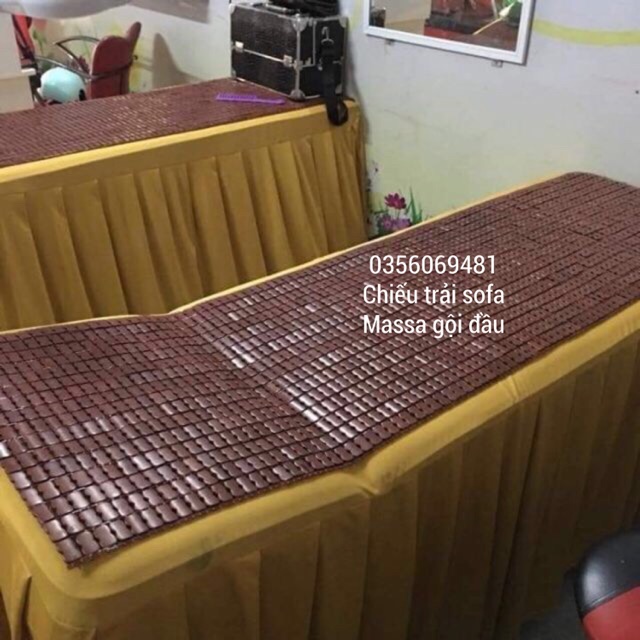 Chiếu trúc cắt ghế sofa,gội đầu,massa khổ 50x 1m5