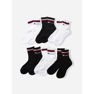 Tất, Vớ Champion Cổ Trung hàng VNXK( Mua 5 Tặng 1 adidas cổ thấp hàng vnxk )
