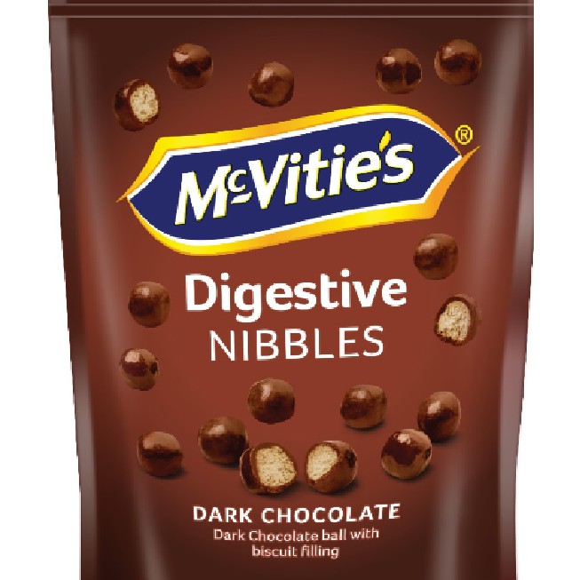 Bánh bi McVitie's Nibbles Socola đen 80g