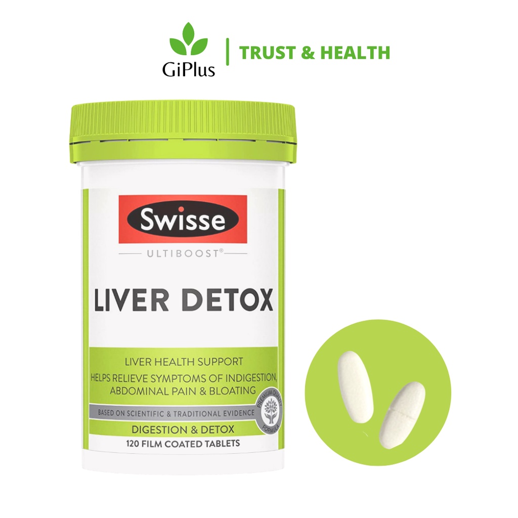 Viên Uống Hỗ Trợ Giải Độc, Thanh Lọc Và Tái Tạo Gan Swisse Liver Detox
