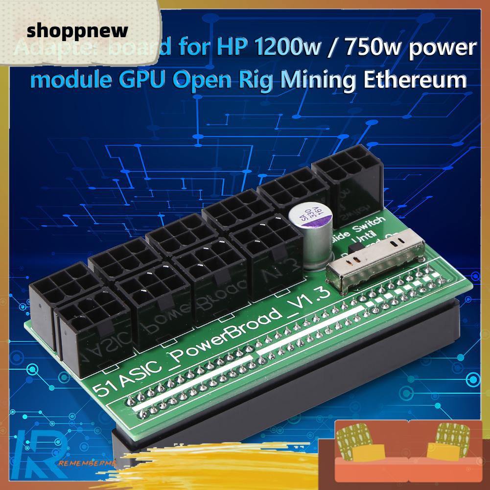 Bảng Mạch Cung Cấp Nguồn Điện 750w-1200w 10 Cổng Pcie 6 Pin Cho Dps-800Gb A