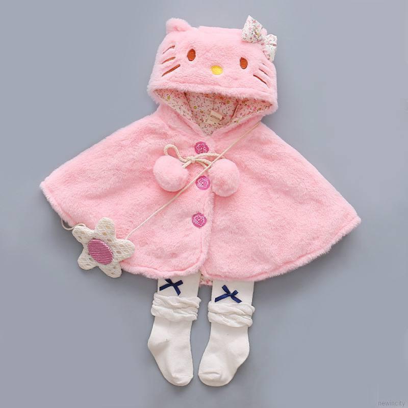 Áo choàng Hello Kitty cho bé gái