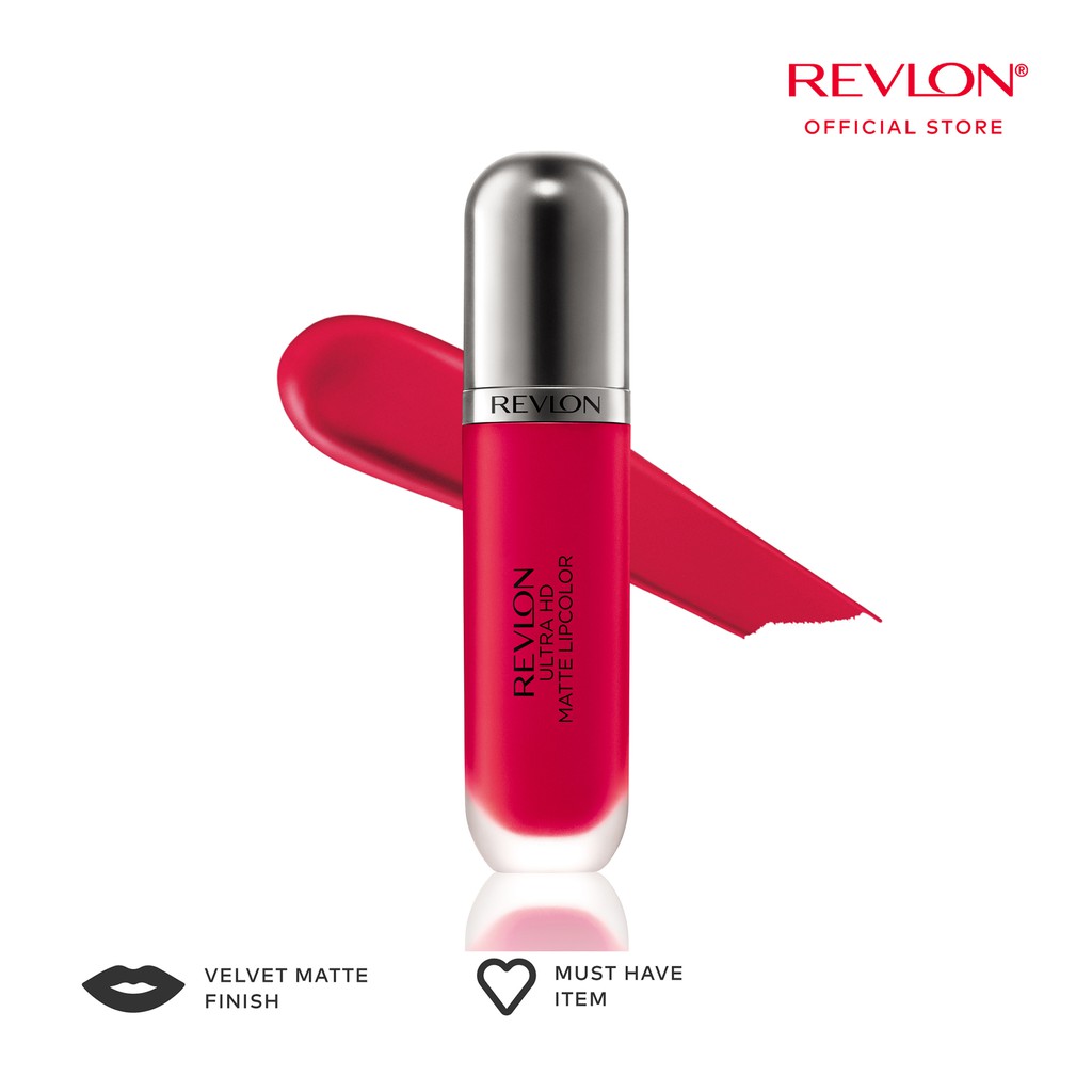 (Hàng Mới Về) Son Môi Revlon Ultra Hd Màu Lì Hình Trái Tim 625