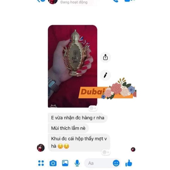 [Freeship_xả kho] Tinh dầu nước hoa nội địa dubai JAZI_HƯƠNG THƠM của người THÀNH ĐẠT_Lôi cuốn_Sexy_Quyến Rũ