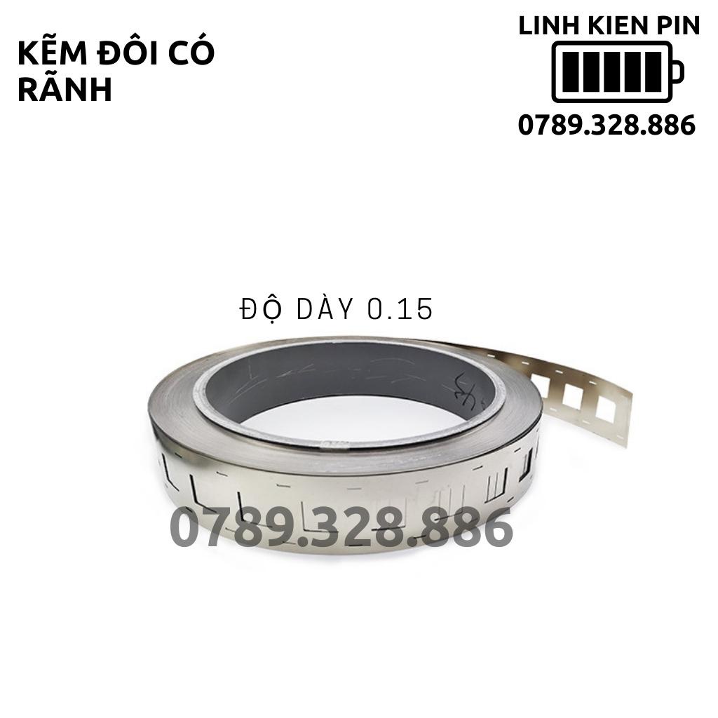 Kẽm đôi 2P mạ Niken bóng đẹp 0.15*25,5*18.5mm ,0.2*25.5*18.5mm, 0.2*27.20.2mm