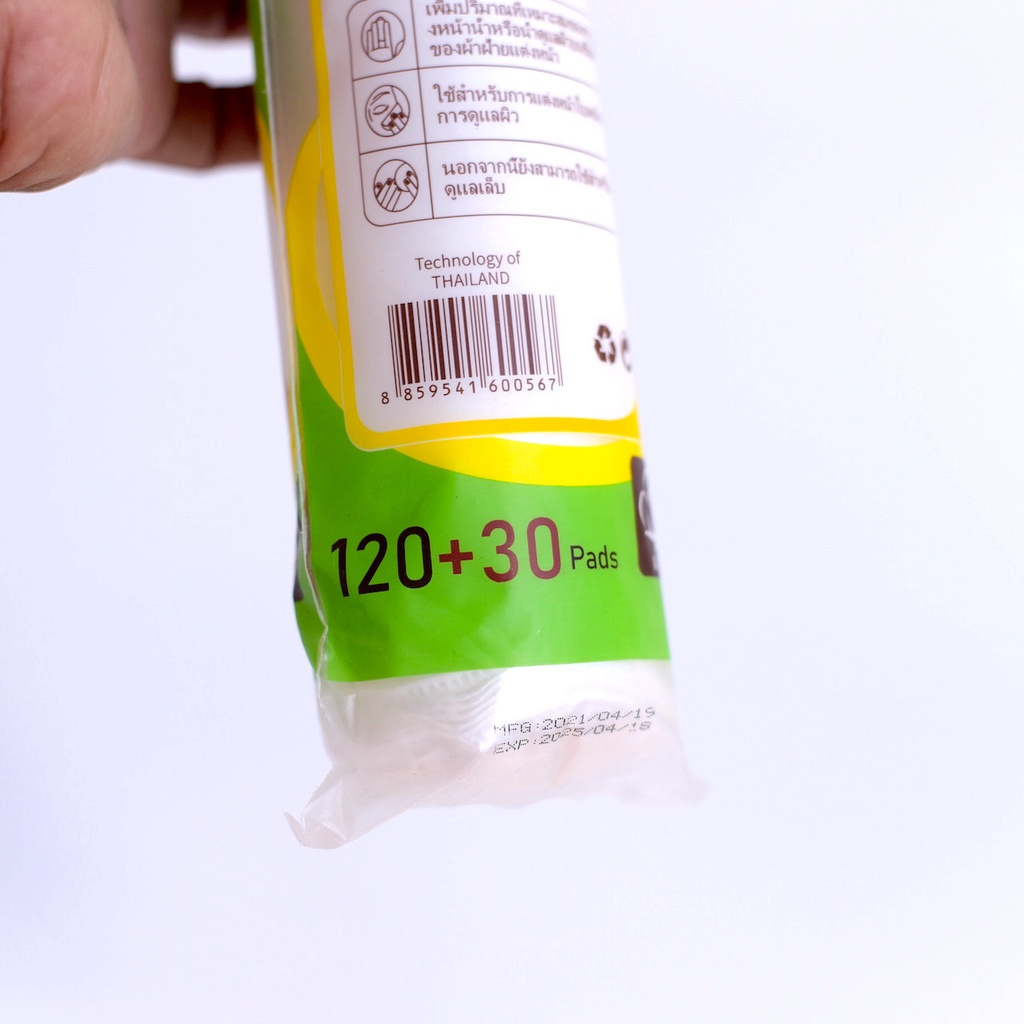 BÔNG TẨY TRANG SROGET 120+30 MIẾNG