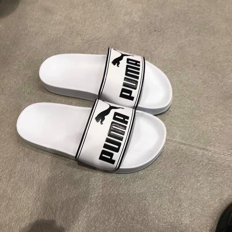 Dép quai ngang PUMA LEADCAT TRẮNG