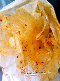 Bánh tráng DẼO SATE MUỐI CAY