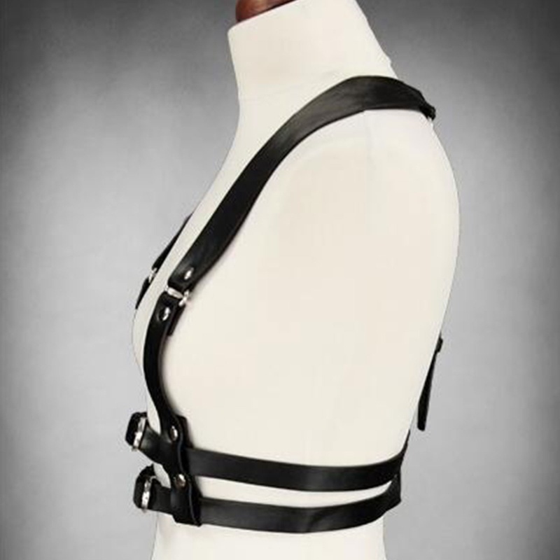 Xiangbao Dây Đai Nịt Cơ Thể Bằng Da PU Quyến Rũ Điêu Khắc Cho Nữ