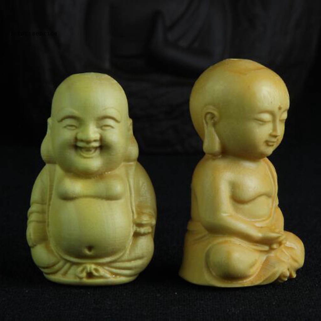 Tượng hình chú tiểu dùng trang trí nhà