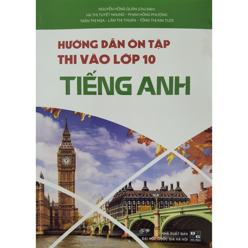 Sách - Hướng dẫn ôn tập thi vào lớp 10 Tiếng Anh