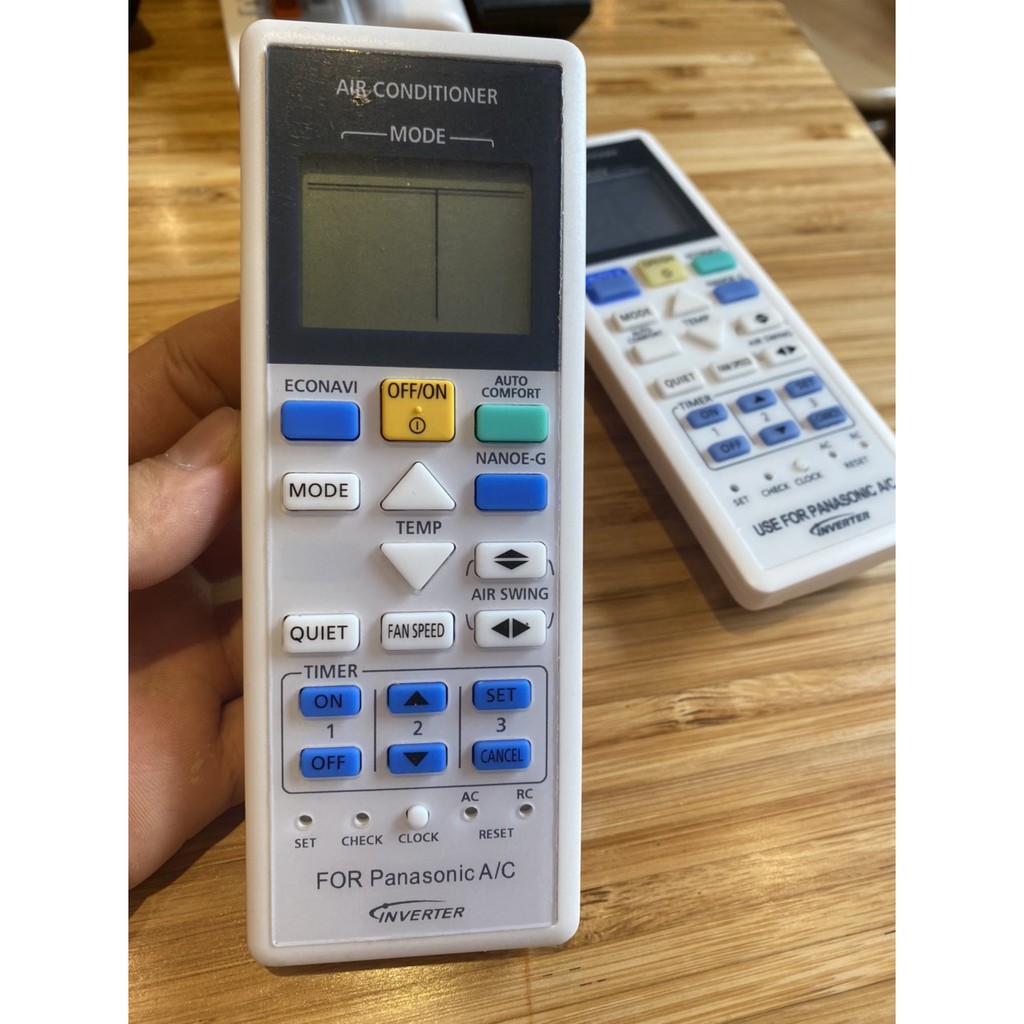 REMOTE ĐIỀU KHIỂN MÁY LẠNH ĐIỀU HOÀ PANASONIC INVERTER MỚI LỚN!