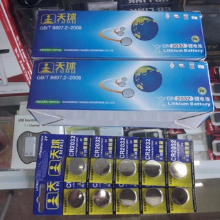 [Freeship toàn quốc từ 50k] Pin CMOS CR2032 3v hộp 100 viên