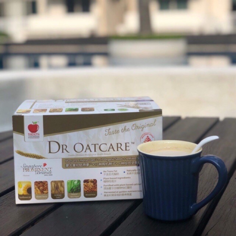 Sữa Hạt Dinh Dưỡng Dr Oatcare Hữu Cơ Singapore 25gr