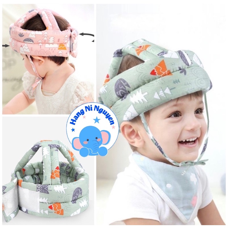 Nón bảo vệ đầu cho bé tập bò tập đi