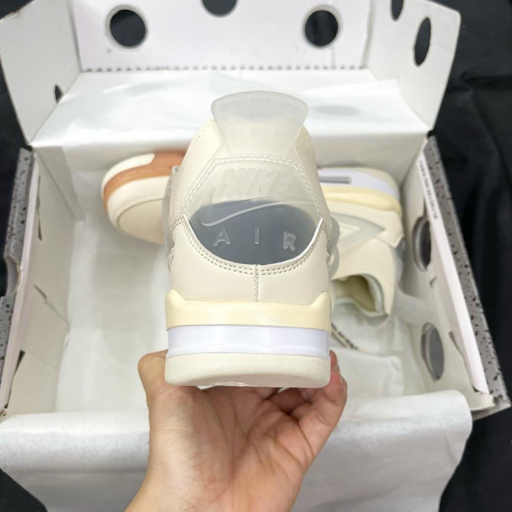 Giày Sneaker Jordan 4 Off White Full Box Full Phụ Kiện Freeship | BigBuy360 - bigbuy360.vn