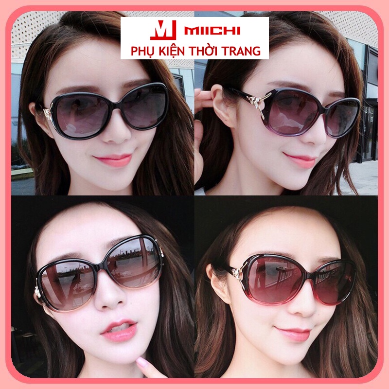 Kính mát nữ cao cấp chống tia UV phong cách Hàn Quốc kính thời trang đi chơi đi biển đẹp giá rẻ 207