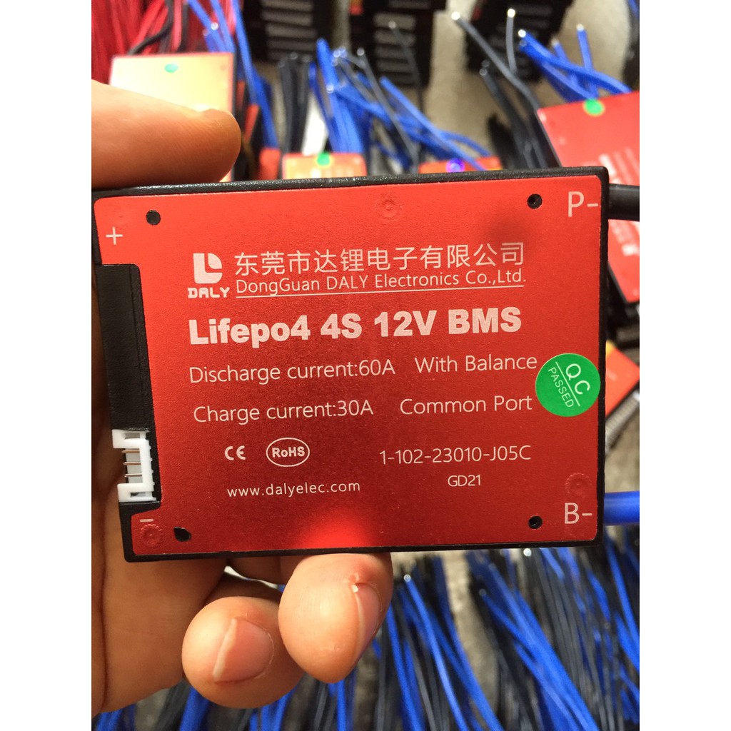 Mạch bảo vệ pin lithium  LifePO4 4S 12V 60A 80A 100A