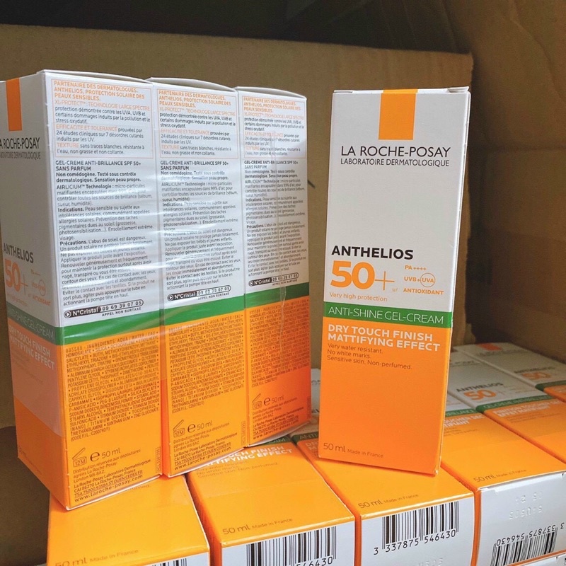 Kem Chống Nắng Không Màu Kiểm Soát Dầu La Roche-Posay Anthelios XL Dry Touch Gel-Cream 50ml | BigBuy360 - bigbuy360.vn