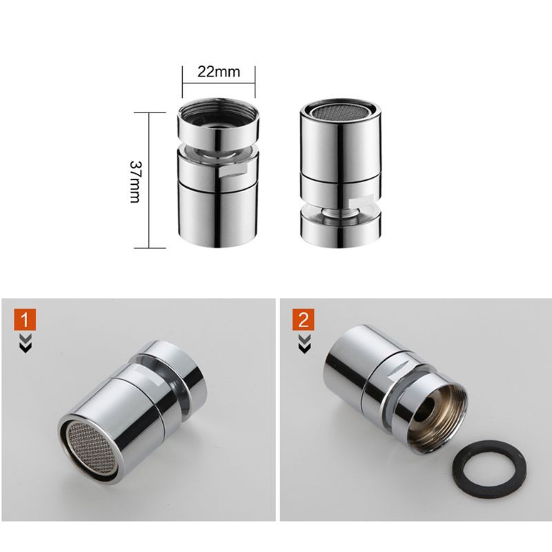 Phụ Kiện Gắn Vòi Nước Xoay 360 Độ