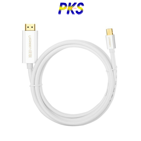 Cáp chuyển đổi USB-C sang HDMI dài 1.5M màu trắng UGREEN MM121 30841