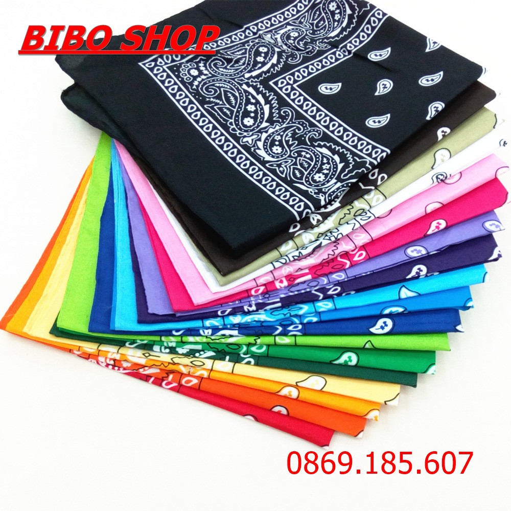 Khăn Turban Bandana Headband Họa Tiết Thời Trang Hàn Quốc