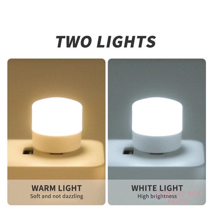 Đèn LED Đọc Sách Mini Bỏ Túi 5V 1W Cổng Sạc USB Tiện Dụng