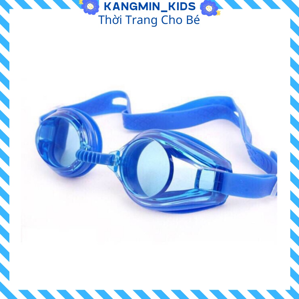 Kính Bơi cho bé Kangmin kids, Kính bơi silicon chống nước cao cấp cho bé 3-10 tuổi