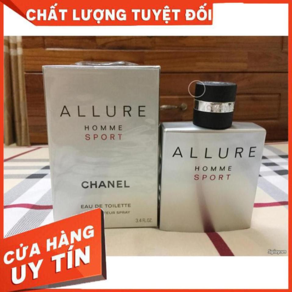 [ FREESHIP ] [ LƯU HƯƠNG 12 TIẾNG ] - Nước Hoa nam Allure Homme Sport (EDT) 100ml hương thơm cuốn hút For Men