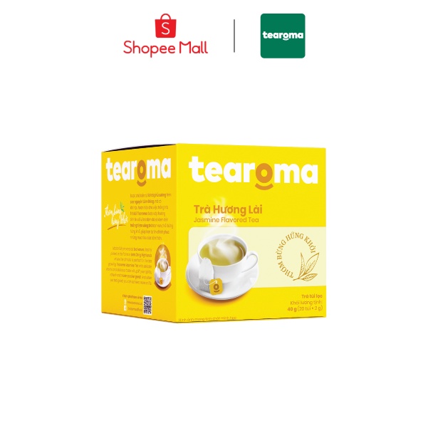 Tearoma Trà Lài túi lọc 20 gói x 2g