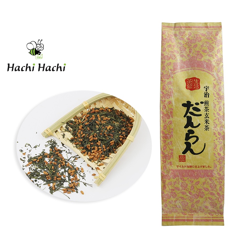 Trà gạo lứt Sencha Genmaicha 200g - Hachi Hachi Japan Shop