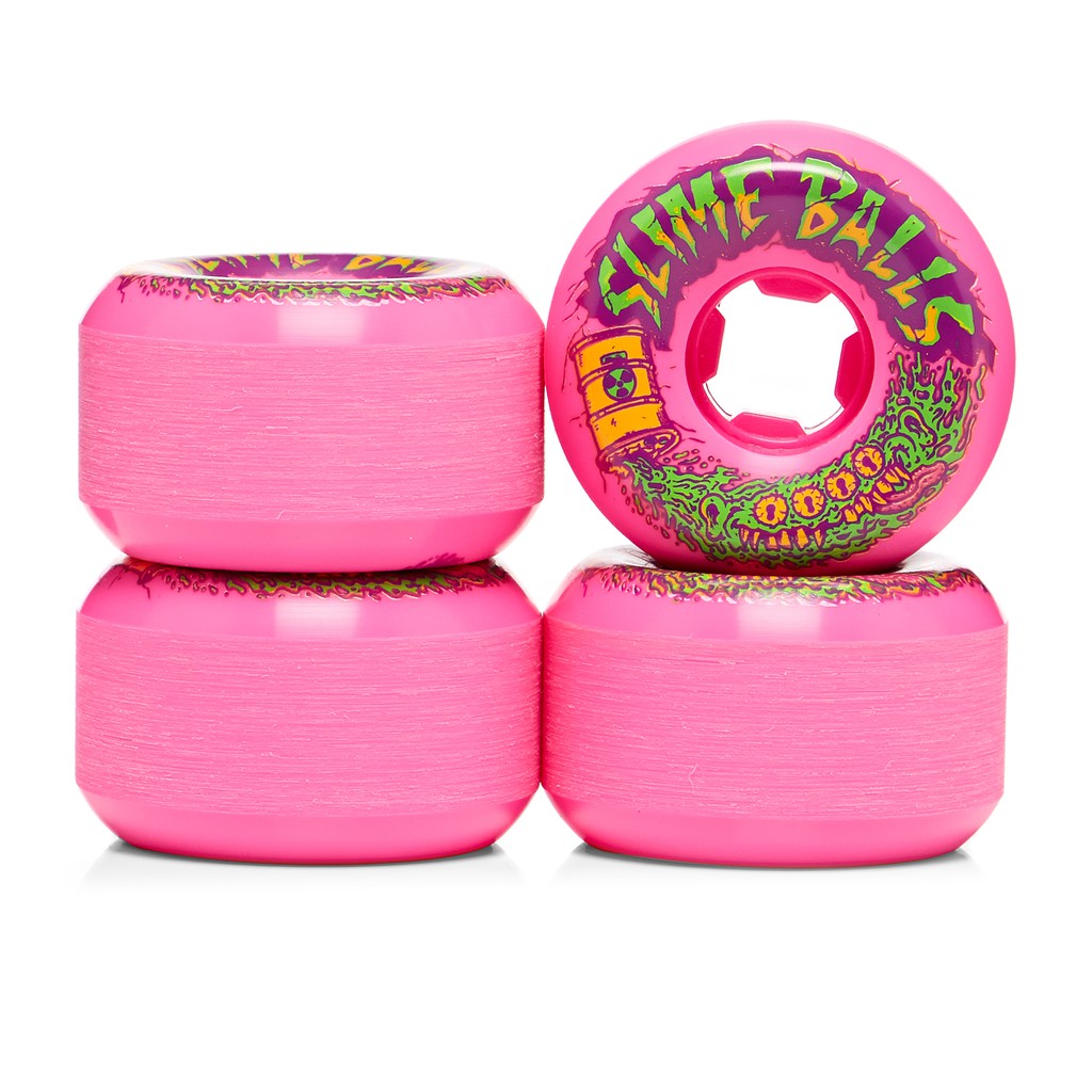 Bộ Bánh Ván Trượt SLIME BALLS 54mm 99A Skateboard Wheels