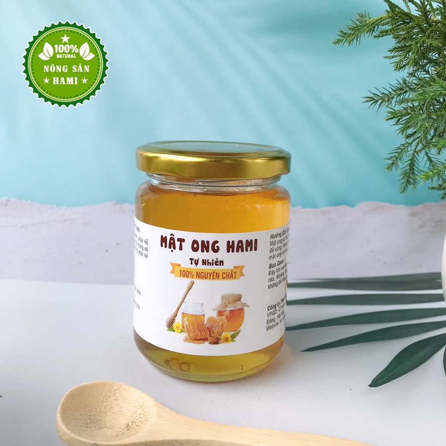 Mật ong rừng HaMi 250ml ⚡FreeShip⚡ Mật ong nguyên chất 100% tự nhiên, đặc sánh, thơm ngon, hạn sử dụng 2 năm | BigBuy360 - bigbuy360.vn