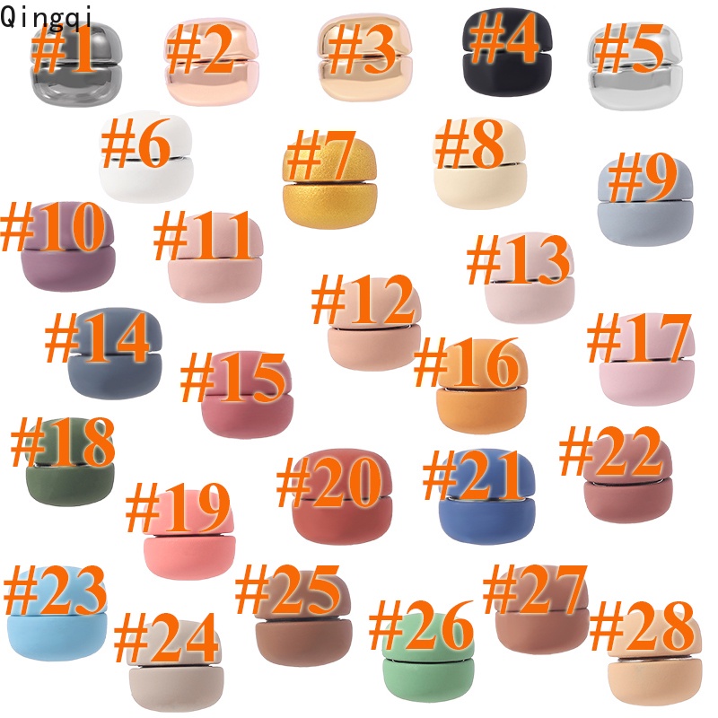 Ghim cài khăn choàng cổ Miss Zoe bằng kim loại không cần xỏ lỗ nhiều màu sắc thời trang dành cho nữ