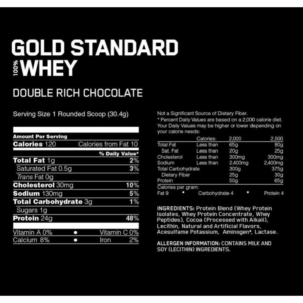 [ORDER]OPTIMUM NUTRITION GOLD STANDARD 100% WHEY PROTEIN HƯƠNG VỊ CHOCOLATE