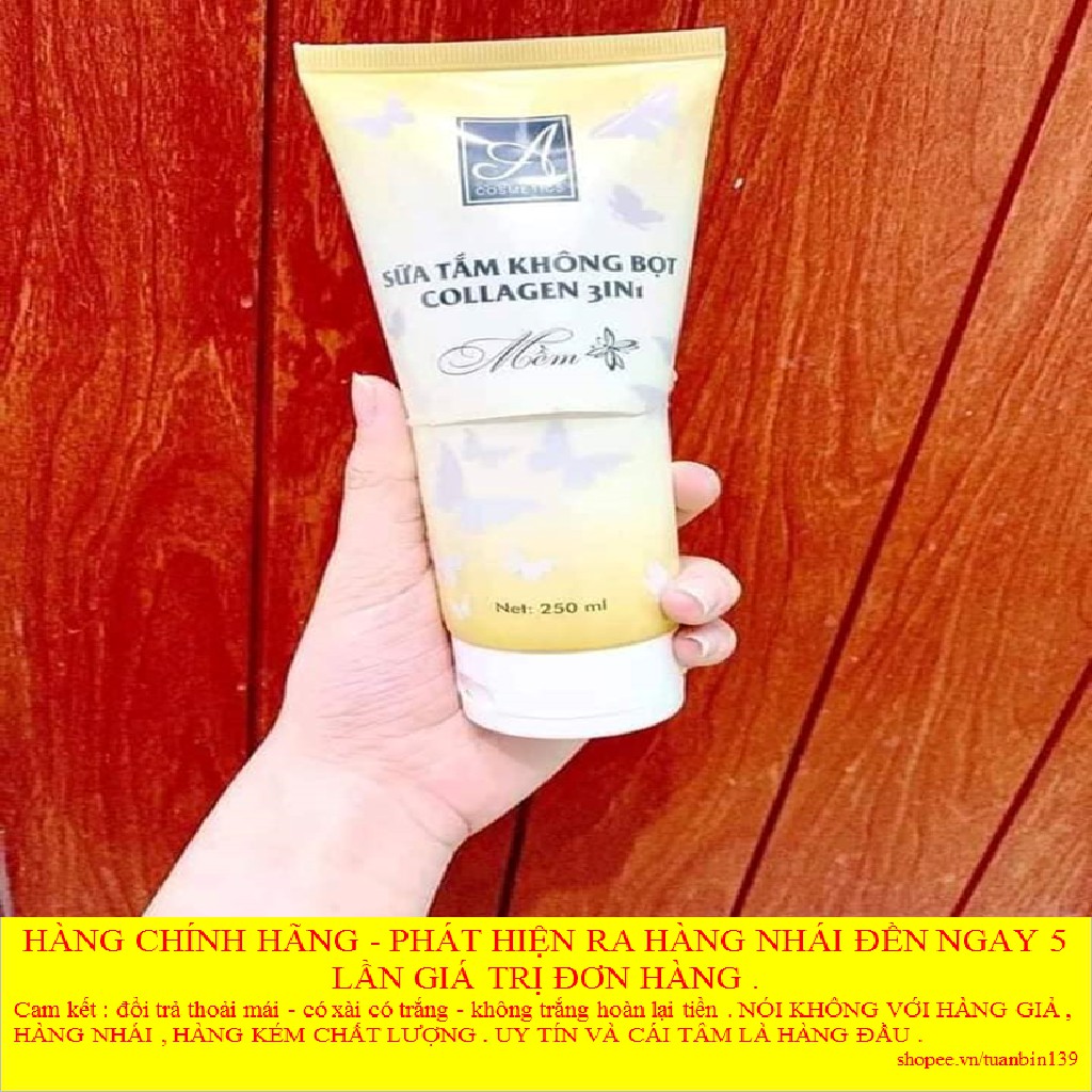 [ HÀNG CHÍNH HÃNG ] Sữa Tăm Không Bọt Collagen 3in1 Acosmetics