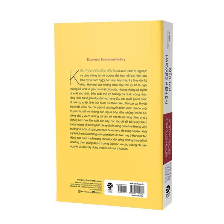 Sách - Kiến Tạo Harvard Hiện Đại [AlphaBooks]