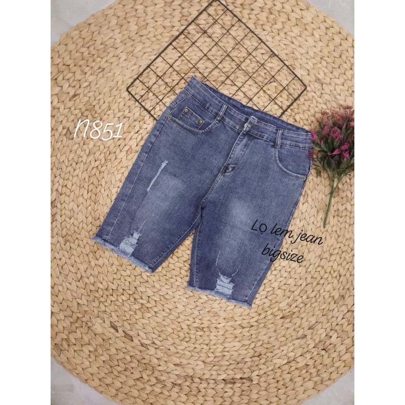 Quần Jean Ngố bigsize nữ 32-36/ 7tất bigsize 60kg - 95kg | BigBuy360 - bigbuy360.vn