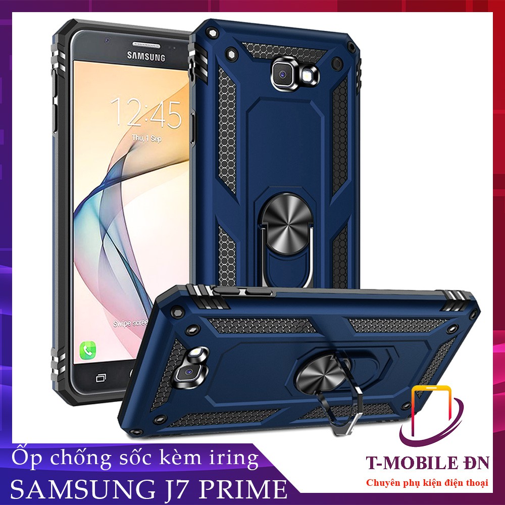 FREESHIP 50k_Ốp lưng Samsung J7 Prime, Ốp chống sốc 2 lớp kèm nhẫn iring làm giá đỡ cho Samsung J7 Prime