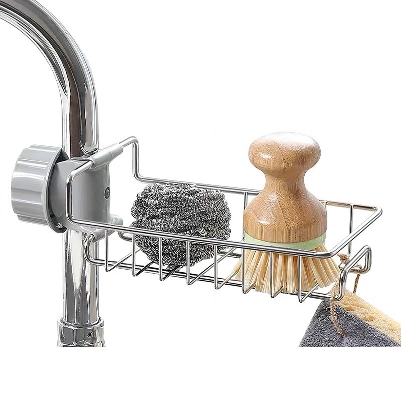 Giá Treo Khăn Gắn Vòi Nước Bằng Thép Không Gỉ Tiện Dụng